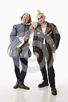 Shakespeare and punk.