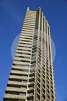 Shakespeare Tower at the Barbican Estate London photo