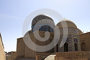 The Shakhi Zinda necropolis in Samarkand, Uzbekistan