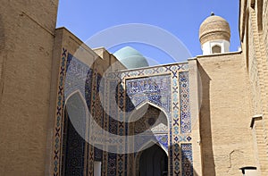 The Shakhi Zinda necropolis in Samarkand, Uzbekistan