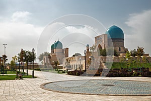 Shakhrisabz, Uzbekistan. Ancient complex Dorut Tilavat