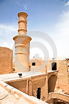 Shaking minarets in Kharanaq village photo
