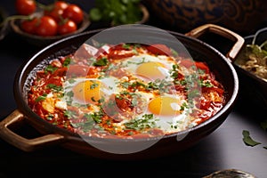 Shakshouka arabic. Generate Ai