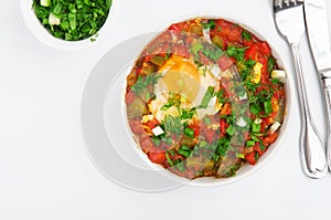 Shakshuka with egg