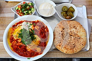 Shakshuka Israeli food