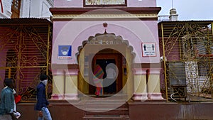 Shaktipeeth entrance, Danteshwari Temple, Jagdalpur, Chhatisgarh, India.