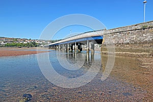Shaldon Bridge across the River Teign