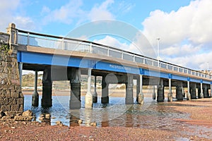 Shaldon Bridge over the River Teign
