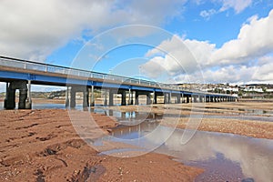 Shaldon Bridge over the River Teign