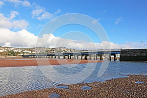 Shaldon Bridge over the River Teign