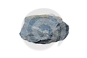 Shale rock isolated on a white background. photo