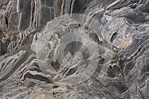 Shale rock abstract photo