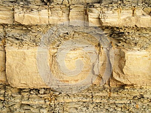 Shale rock texture photo