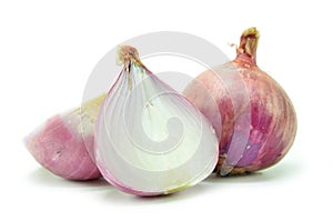 Salad shallot isolated