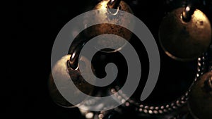 Shamanic tambourine abstract background