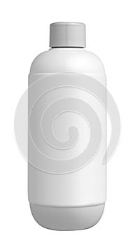 Shampoo bottle isolated