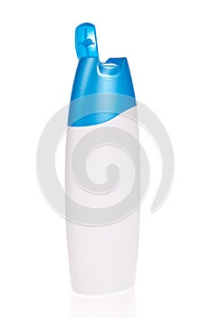 Shampoo bottle isolated