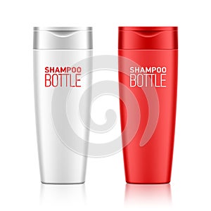 Shampoo bottle template