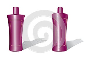 Shampoo bottles