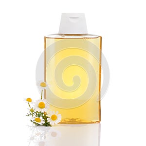 Shampoo with camomile.