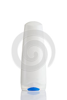 Shampoo or shower gel plastic bottle
