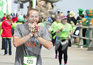 Shamrock Marathon Finish Line