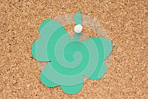 Shamrock Post It Note