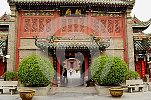 Shanxi-Shaanxi-Gansu Guildhall,  Xufu Street, Kaifeng, Henan, China photo