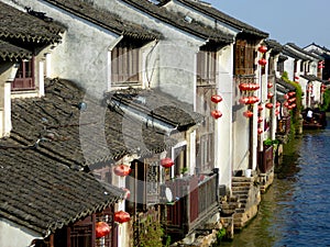 Shan Tang ancient town view