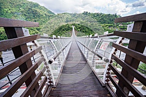 Shanchuan Glass Liouli Suspension Bridge The Longest Suspension Bridge in Taiwan , Pingtung