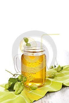 Shandy. Hop lemonade.