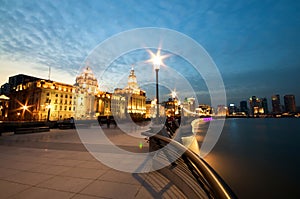 Shanghai Bund at Night photo