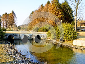 Shanghai ChenShan Botanical Garden bridge