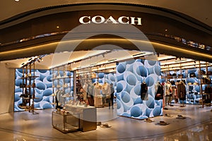 Facade of COACH retail store