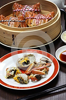 Shanghai hairy crabs, chinese cuisine