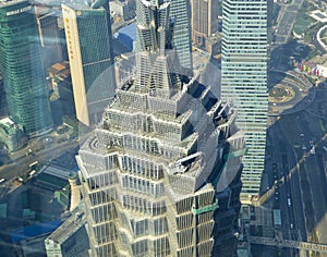 Shanghai Jinmao tower top