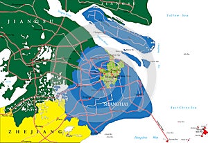 Shanghai map