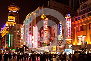 Shanghai, Nanjing road. 2011