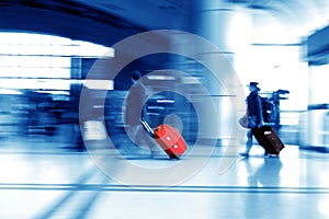 Shanghai Pudong Airport passengers