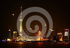 Shanghai Pudong Night TV Tower