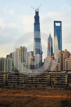 Shanghai skyline