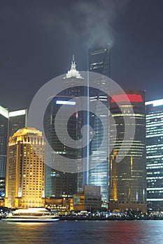 Shanghai Skyline at night