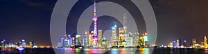 Shanghai skyline panorama