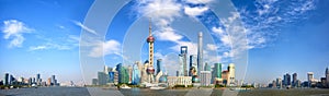 Shanghai skyline panorama