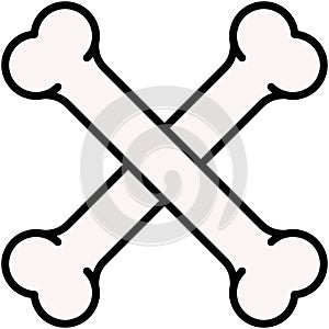 Shankbone icon, Passover related vector illustration
