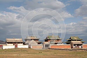 Shankh Monastery temple in Mongolia