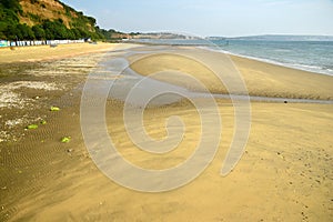 Shanklin beach Isle of Wight. Awaiting the crowds