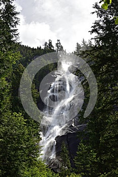 Shannon Falls near Squamish, British Columbia, Canada