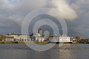 Shannon river scenery of Limerick city