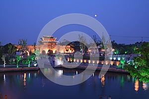 Shantang street at suzhou photo